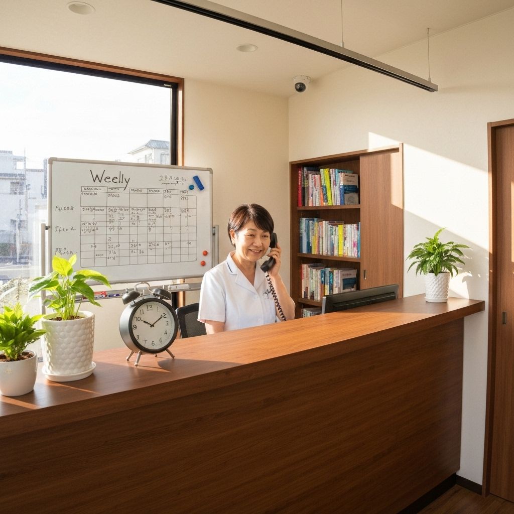 Clinic front desk