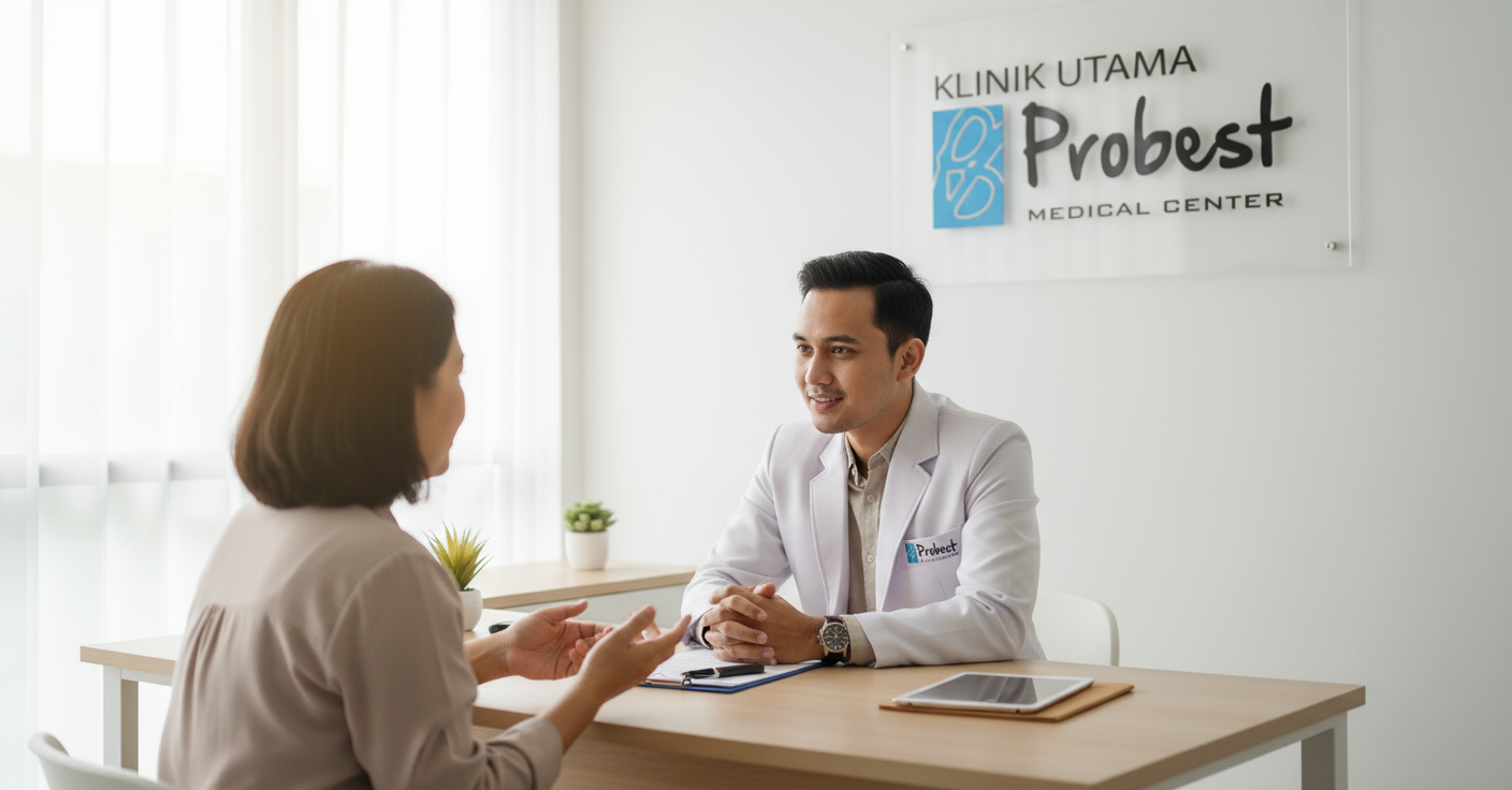 Modern clinic with digital systems